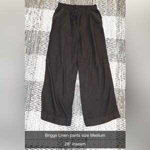 Briggs New York Charcoal Straight Leg Pants